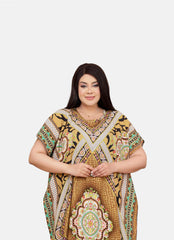 S4012 جلابية نص كم