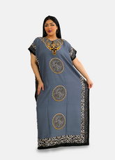 جلابية نص كم 3023