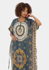 21329 جلابية نص كم