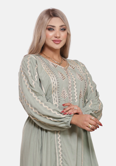 H018 إستقبال كتان
