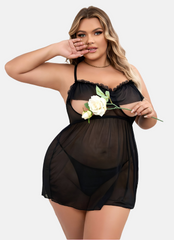 لانجيرى شيفون شفاف 0375