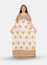 S4007 جلابية نص كم