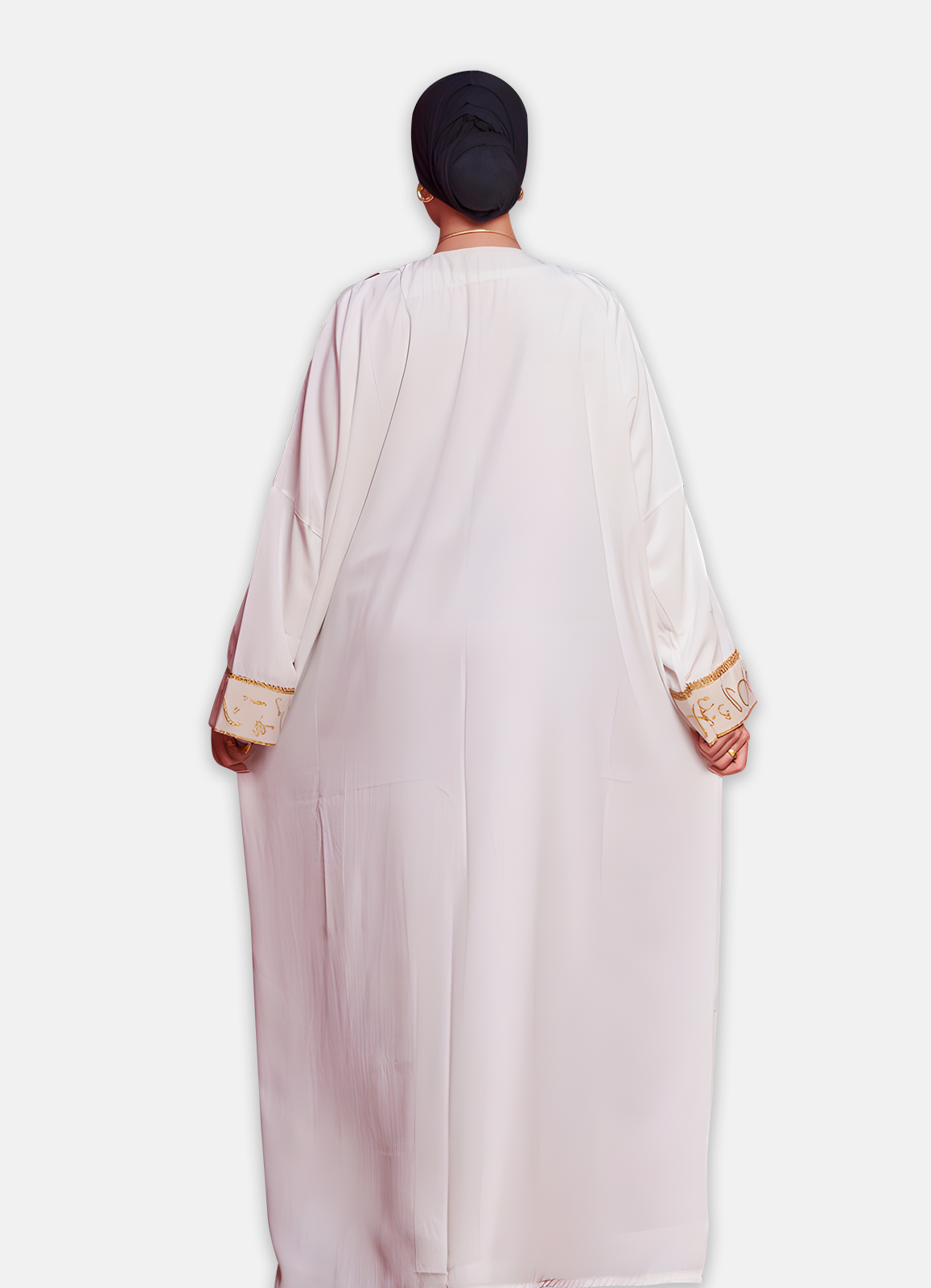 عبايــــة + فستان سادة