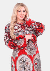22181 جلابية نص كم