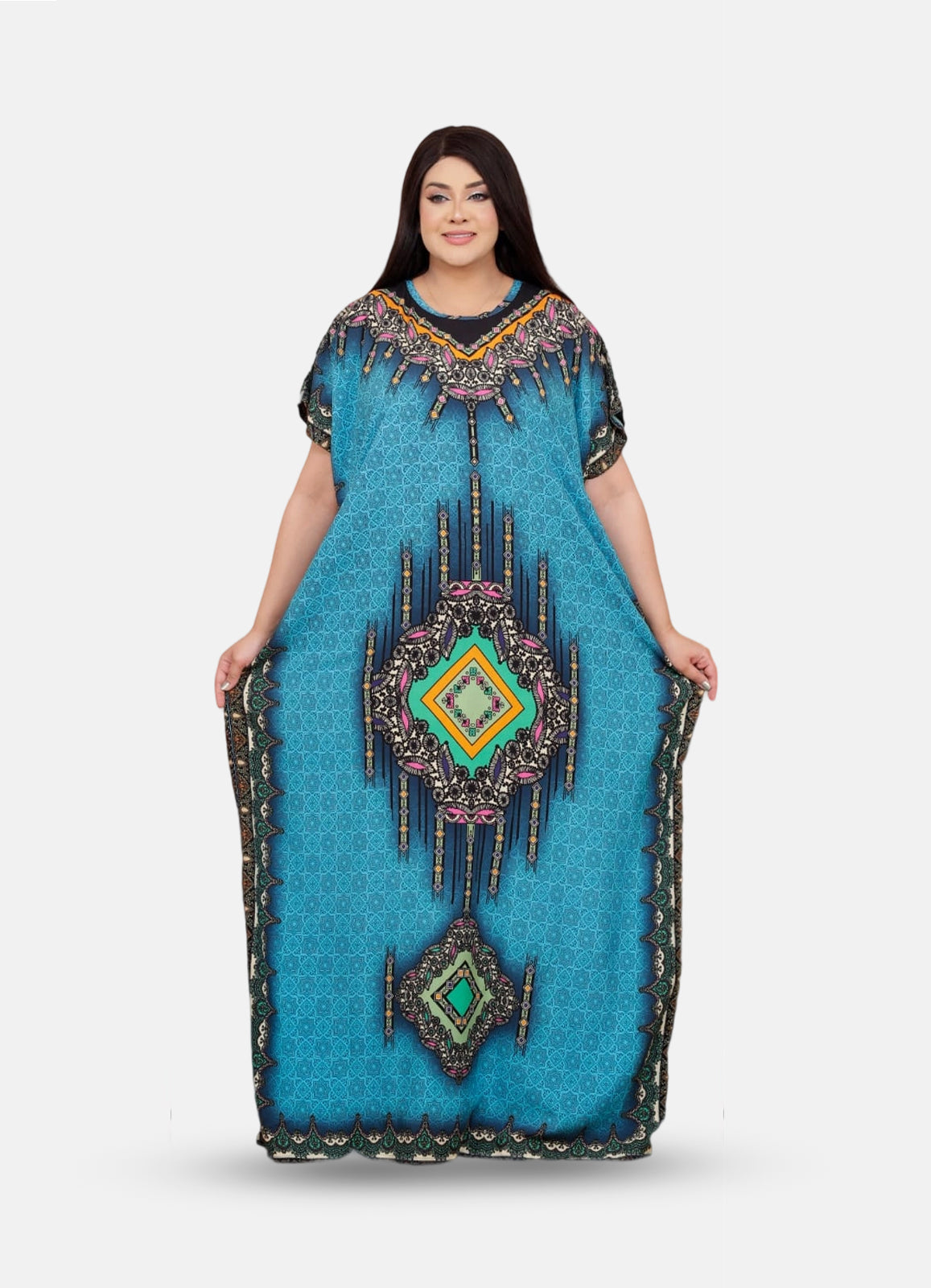 S4014 جلابية نص كم