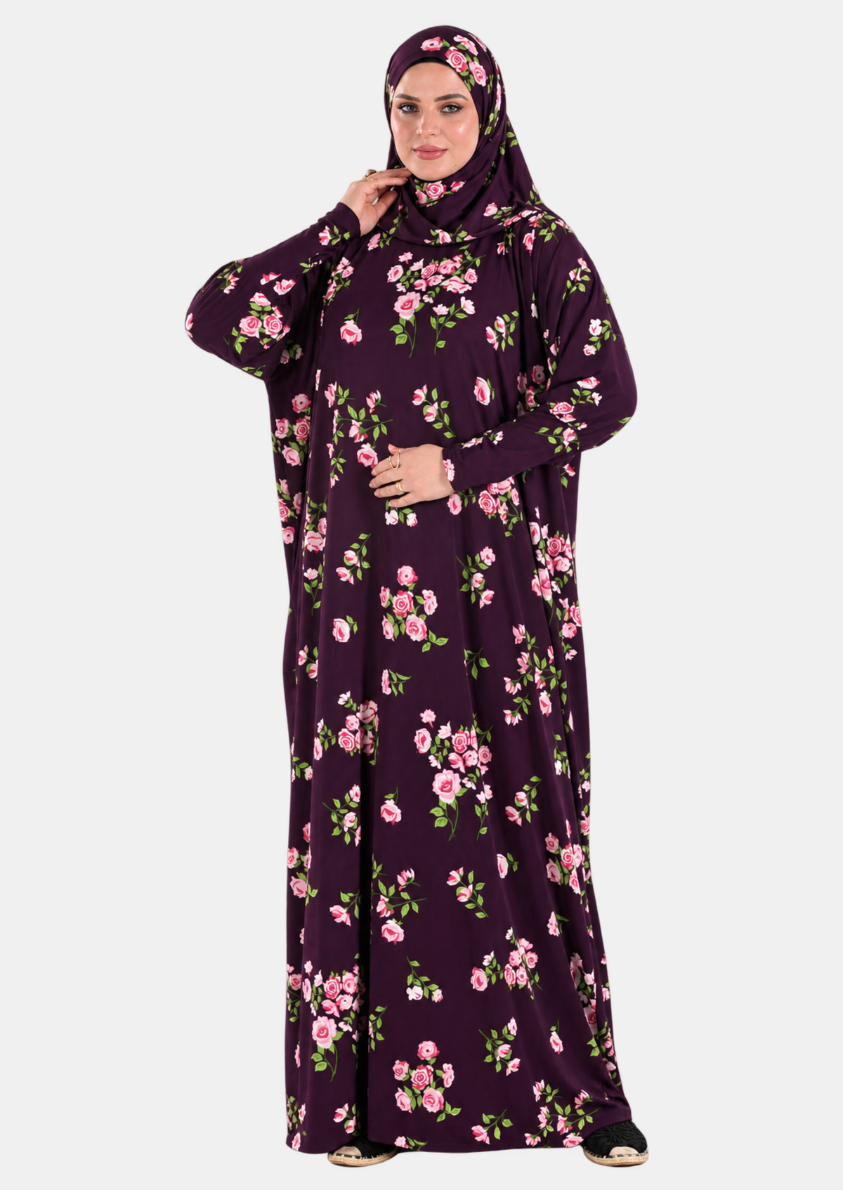 إسدال قطن زبدة A4004