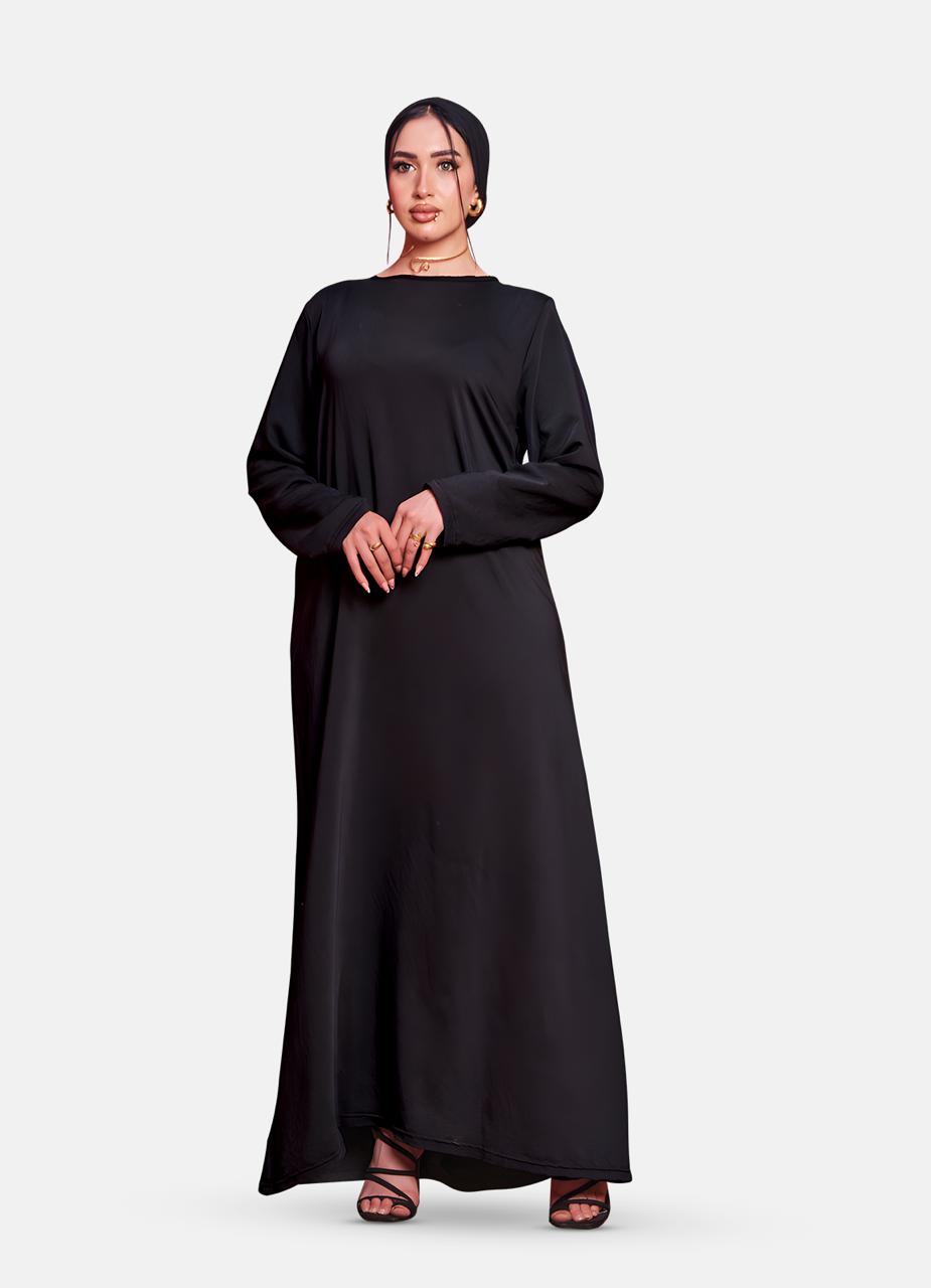 عبايــــة + فستان سادة